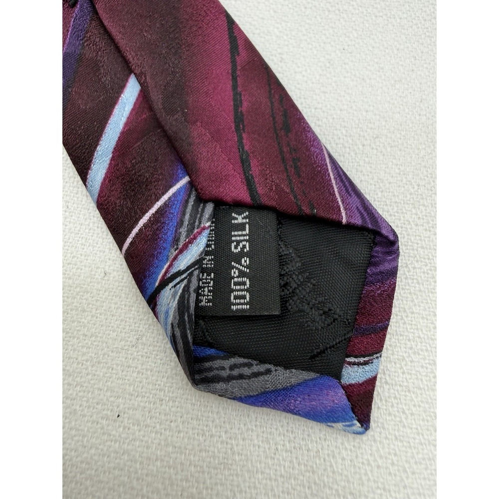 MEN'S TIE J. Garcia 100% Silk, Pre-owned, Mickey, Collection Sixty - Picture 2 of 4